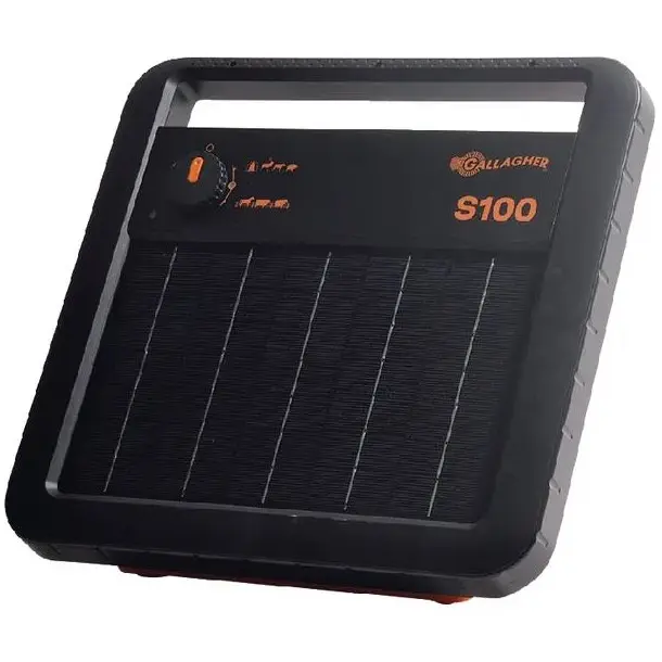 Elettrificatore per recinti solare S100