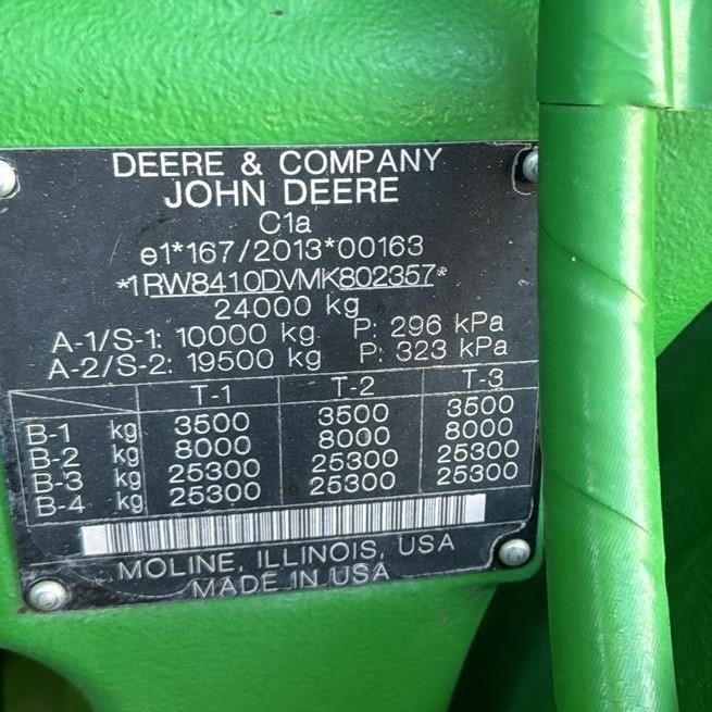 Trattore John Deere 8RX 410 - immagine 5