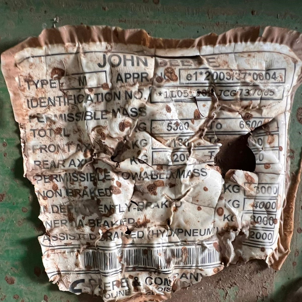 Trattore John Deere 5100R - immagine 3