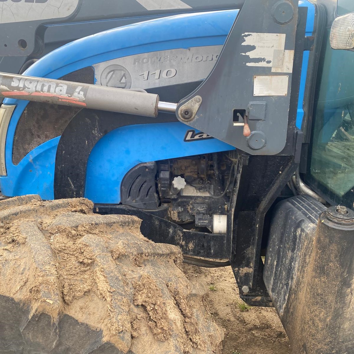 Trattore Landini 110 + Caricatore Sigma 4 - immagine 4