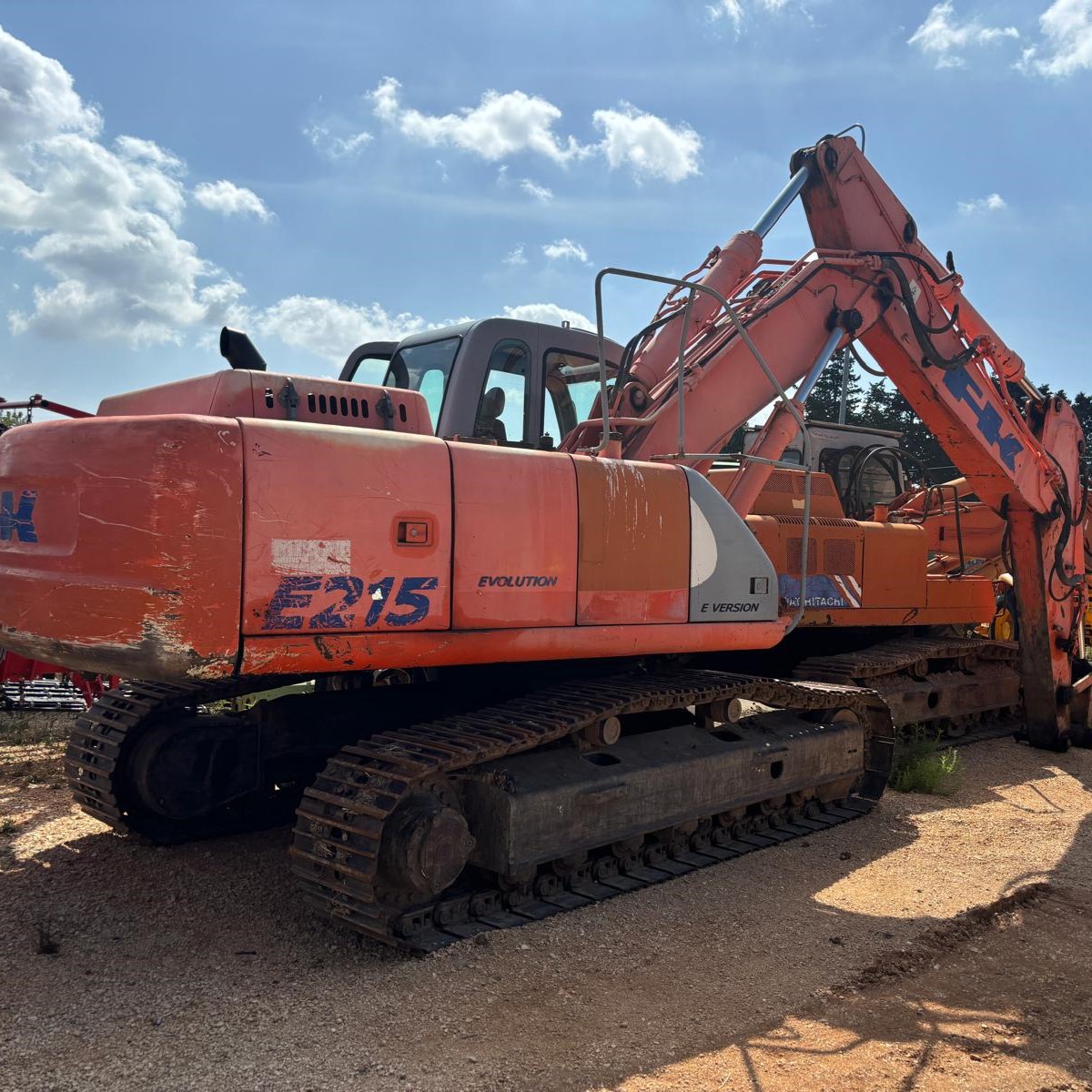 ESCAVATORE FIAT KOBELCO E 215 TRIPLICE