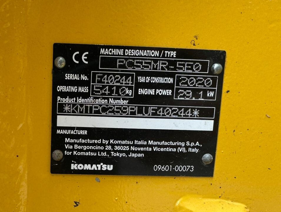 Escavatore Komatsu PC 55 MR-5E0 - immagine 4